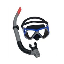 Bestway 24069 Silikon ve Tempered Cam 6 Maske + Şnorkel Set