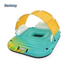 Bestway 43407 Hydro Force Tenteli 300x275 CM Büyük Boy Yüzen Ada Yatak