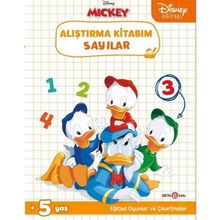 Beta Kids Disney Eğitsel Sayılar Çıkartmalı Alıştırma Kitabım