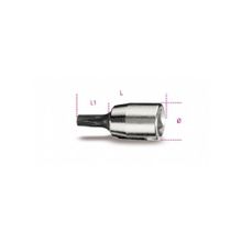 Beta Tools 900 PT 27 mm 1/4" Beşköşeli Torx Lokma