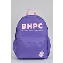 Beverly Hills Polo Club 04154 Lila Çok Gözlü Günlük Unisex Seyahat Okul Sırt Çantası