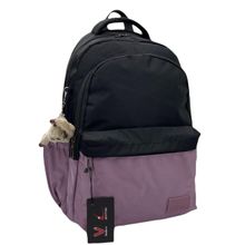 Bevitton 34100 Mürdüm Siyah Suya İtici Kumaş Unisex Okul Çantası