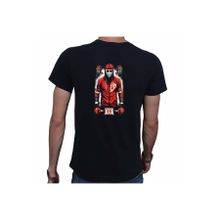 Beyaz Penguen 100 Elip Sport Siyah Erkek T-shirt