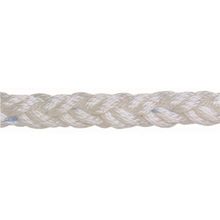 Beyaz polyester 8 kollu halat, 22mm