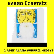 Beyaz Takma Sakal