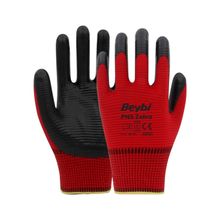 Beybi Nitril Pmk Pn5 Kırmzı Siyah 10 Beden 12'li Paket Eldiven