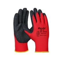 Beybi No: 9 Kırmızı Polyester Örgü İş Eldiveni