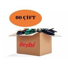 Beybi PN5 10 Beden 60 Çift Nitril Sarı İş Eldiveni