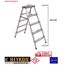 Beykon 5+5 Çift Çıkışlı Alüminyum Merdiven