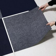 BEYLİNİ Kendinden Yapışkanlı Halıfleks Keçe Kaymaz Ev Tekne Ofis Yat Denizlicik Marina Karo Halısı 50x50 CM