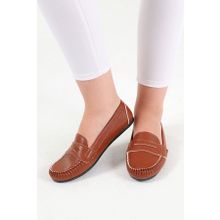 Beyond BYNDDEM01 Kadın Taba Kolej Günlük Casual Babet Ayakkabı