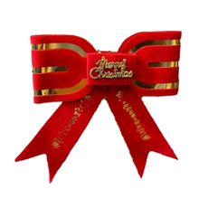 Beysüs Fiyonk Kırmızı Merry Christmas Yılbaşı Çam Ağacı Süsü