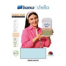 Bianca Deniz Mavisi 500 ml Stella Su Bazlı Saf Akrilik Boya