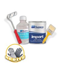 Bianca Import 9003 Beyaz 0,75 lt Sentetik Yağlı Boya Seti