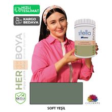 Bianca Stella Soft Yeşil 1 lt Su Bazlı Boya