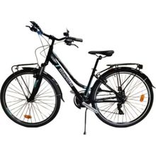 Bianchi Travel 505 V Fren 21 Vites 28 Jant Siyah Turkuaz 40 Kadro Şehir Bisikleti
