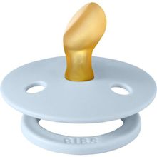 Bibs Colour Anatomik Kauçuk I Baby Blue 0-6 Ay Damaklı Emzik