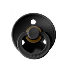 Bibs Colour Kauçuk No:1 0-6 Ay Black Emzik