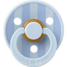 Bibs Studio Colour Block Dusty Blue 0-6 Ay Kauçuk Emzik
