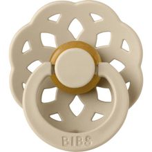 Bibs Supreme Silikon Vanilla Glow 0-6 Ay Krem Emzik