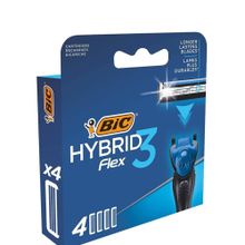 Bic 921180 Flex 3 Hybrid 4lü Kutu Yedek Tıraş Bıçağı Kartuşu