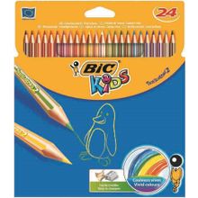 Bic 9375183 Tropicolors 24 Renk Kuru Boya Kalemi