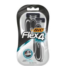 Bic Flex4 4 Bıçaklı 3'lü Tıraş Bıçağı
