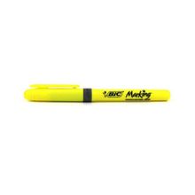 Bic Fosforlu Kalem Sarı Brite Liner Grip Kalem
