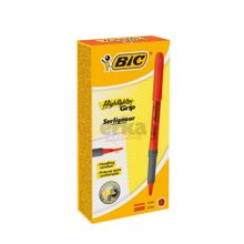 Bic Highlighter Grip 12'li Kutu Turuncu Fosforlu Kalem