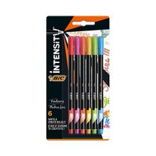 Bic İntensity 6 Renk 0.4 mm Renk Değiştiren Keçeli Kalem