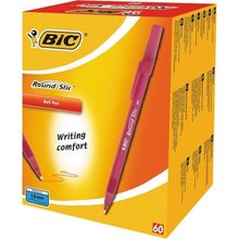 Bic Round Stic Kırmızı 60'lı Tükenmez Kalem