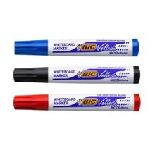 Bic Velleda Siyah+Kırmızı+Mavi Beyaz Tahta Kalemi