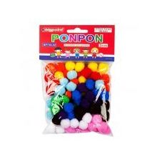 Bigpoint 2 cm 10 Renk 100'lü Poşet Ponpon