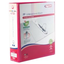 Bigpoint 2D Mekanizmalı 7 cm Açık Kırmızı Klasör