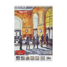 Bigpoint 35x50 cm 25 Yaprak Sanatsal Resim Defteri