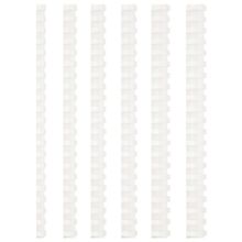 Bigpoint 6 mm Beyaz 100'lü Plastik Spiral