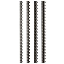 Bigpoint 6 mm Siyah 100'lü Plastik Spiral