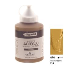 Bigpoint 676 Yellow Ochre 500 ml Akrilik Boya