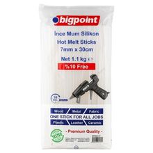 Bigpoint 7 mm x 30 cm 1.1 kg Silikon İnce Mum Çubuk