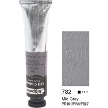 Bigpoint 782 Mid Grey 45 ml 6'lı Yağlı Boya