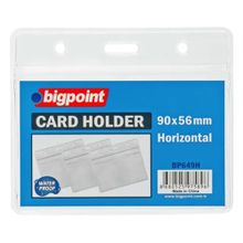 Bigpoint 95x58 mm 10'lu Poşet Yatay Kilitli Kart Poşeti