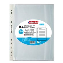 Bigpoint BP291 Standart 100'lü Paket Poşet Dosya