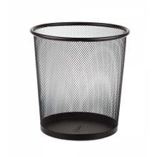 Bigpoint BP40995 Küçük Siyah Metal Perfore Çöp Kovası