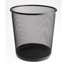 Bigpoint BP41095 Siyah Metal Perfore Çöp Kovası