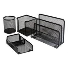 Bigpoint Metal Perfore Siyah 4'lü Set