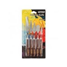 Bigpoint Metal Spatula Painting Knife 5'li Set