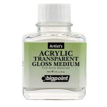 Bigpoint Şeffaf Parlak Medyum 75 ml Akrilik Boya