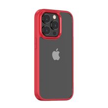 Bikapak Kırmızı Elit Crystal iPhone 15 Pro Kılıf