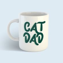 Bikutumutluluk Cat Dad Kedi Babası Kupa Bardak