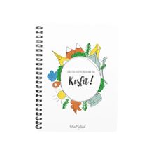 Bikutumutluluk N026 A5 Tasarım Spiralli Defter